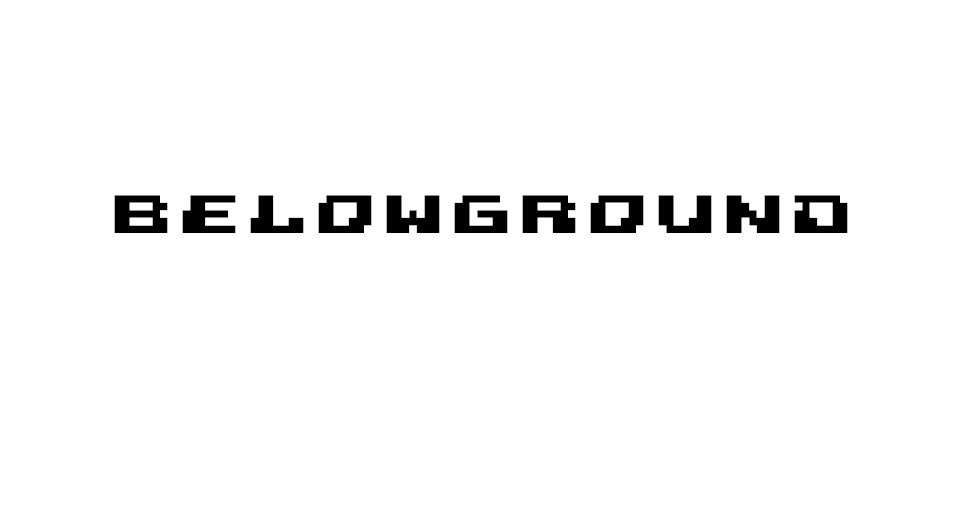GLITCHTOBER QED/31 – BeLOwgrOunD