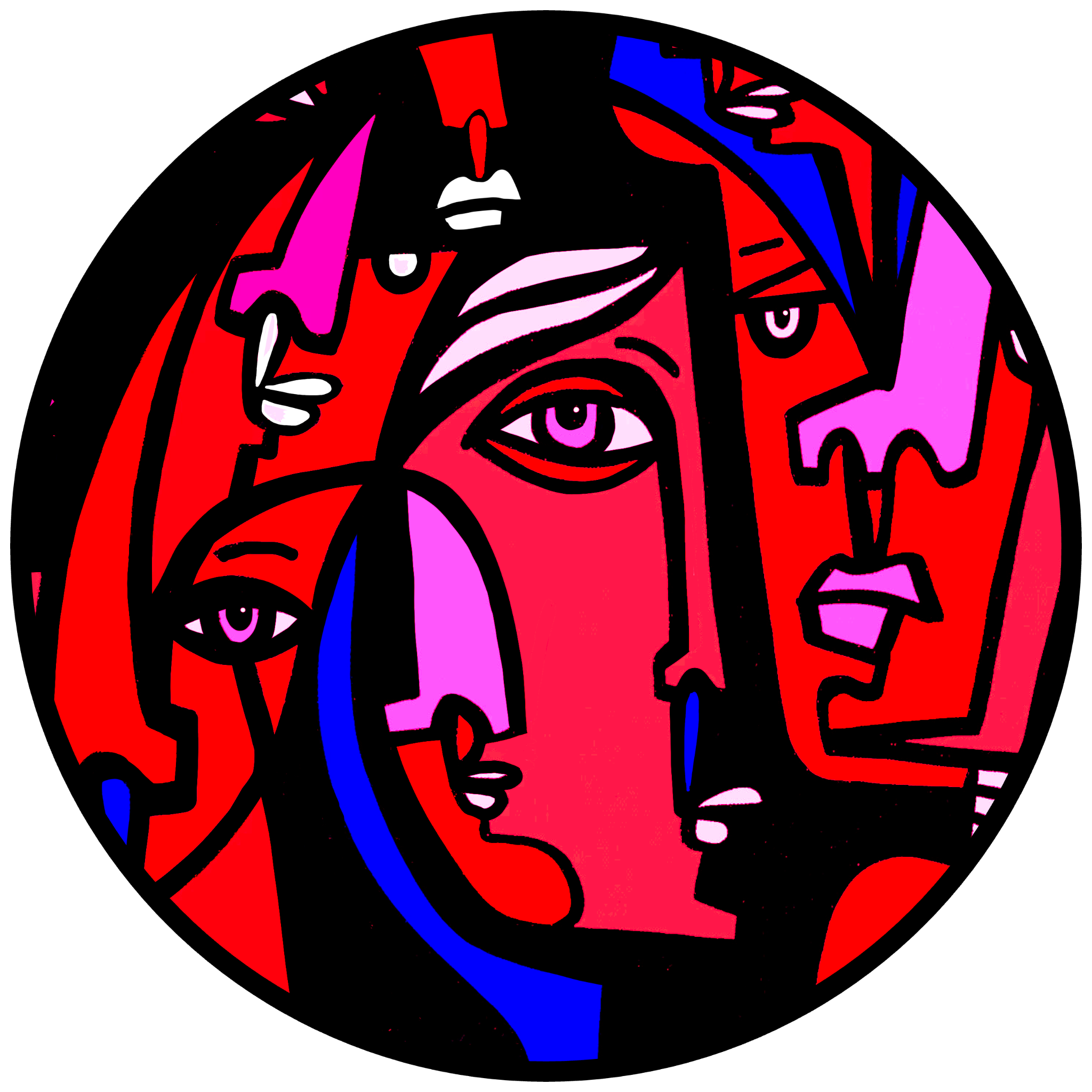Cubist Circle 93