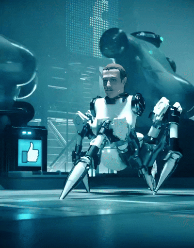 ZUCKERBORG'S NIPPLE FREE TECHNO-UTOPIA