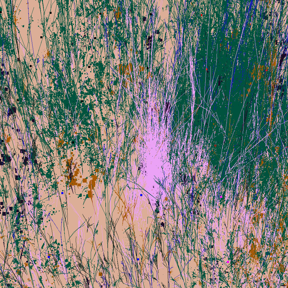 Infinite Garden: 25845 Flowers