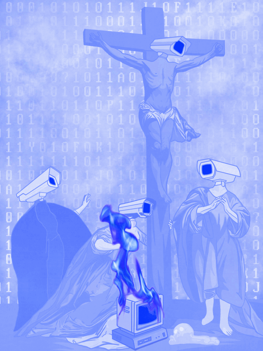 Digital Crucifixion.
