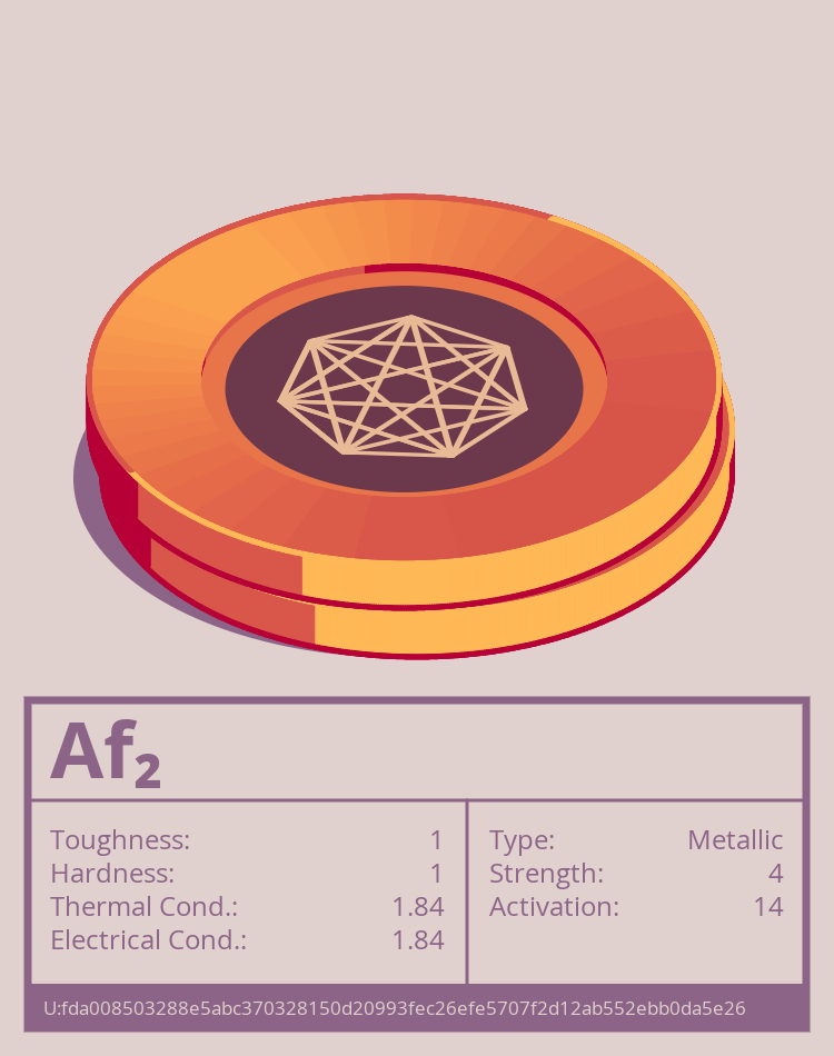 Af₂ molecule