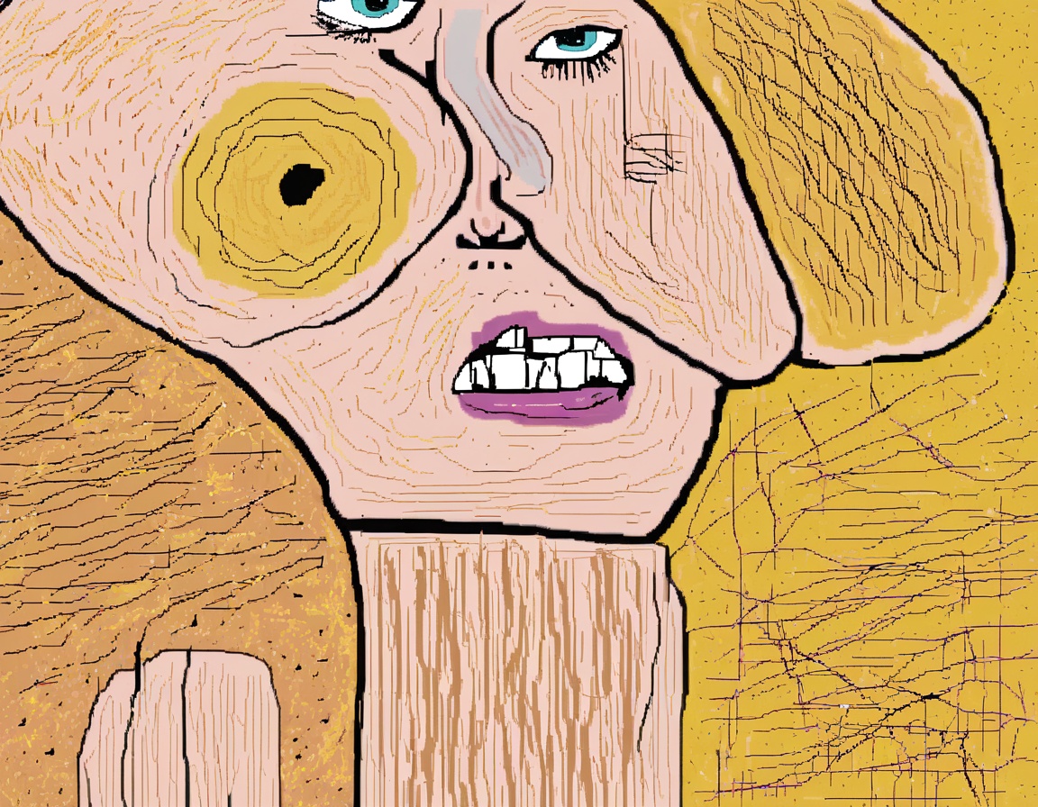 Wilma Splintercheeks, wood paneling impersonator