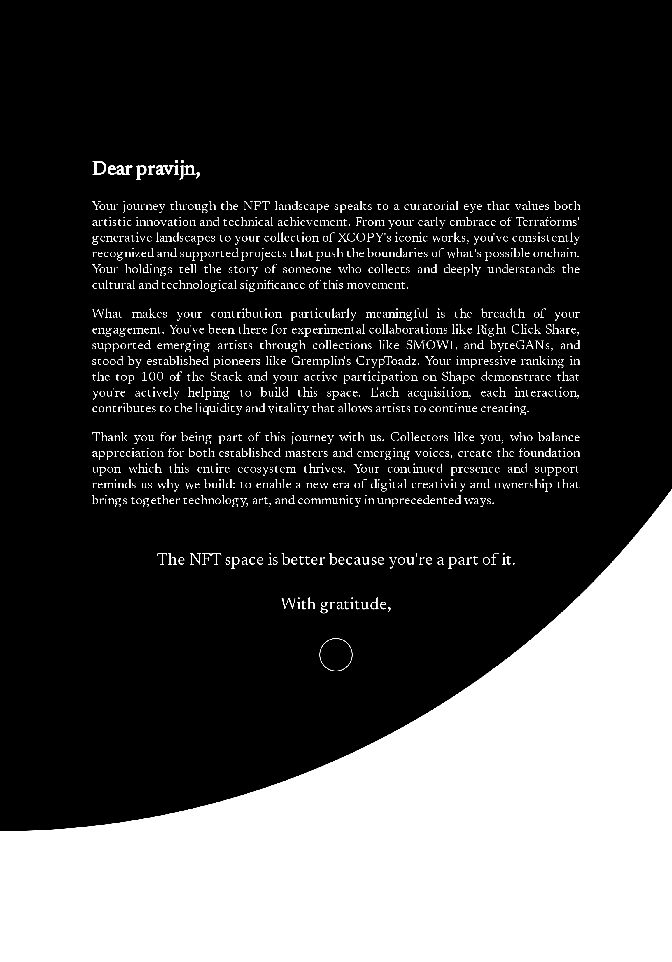 Dear pravijn