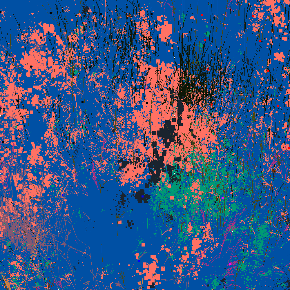 Infinite Garden: 12879 Flowers