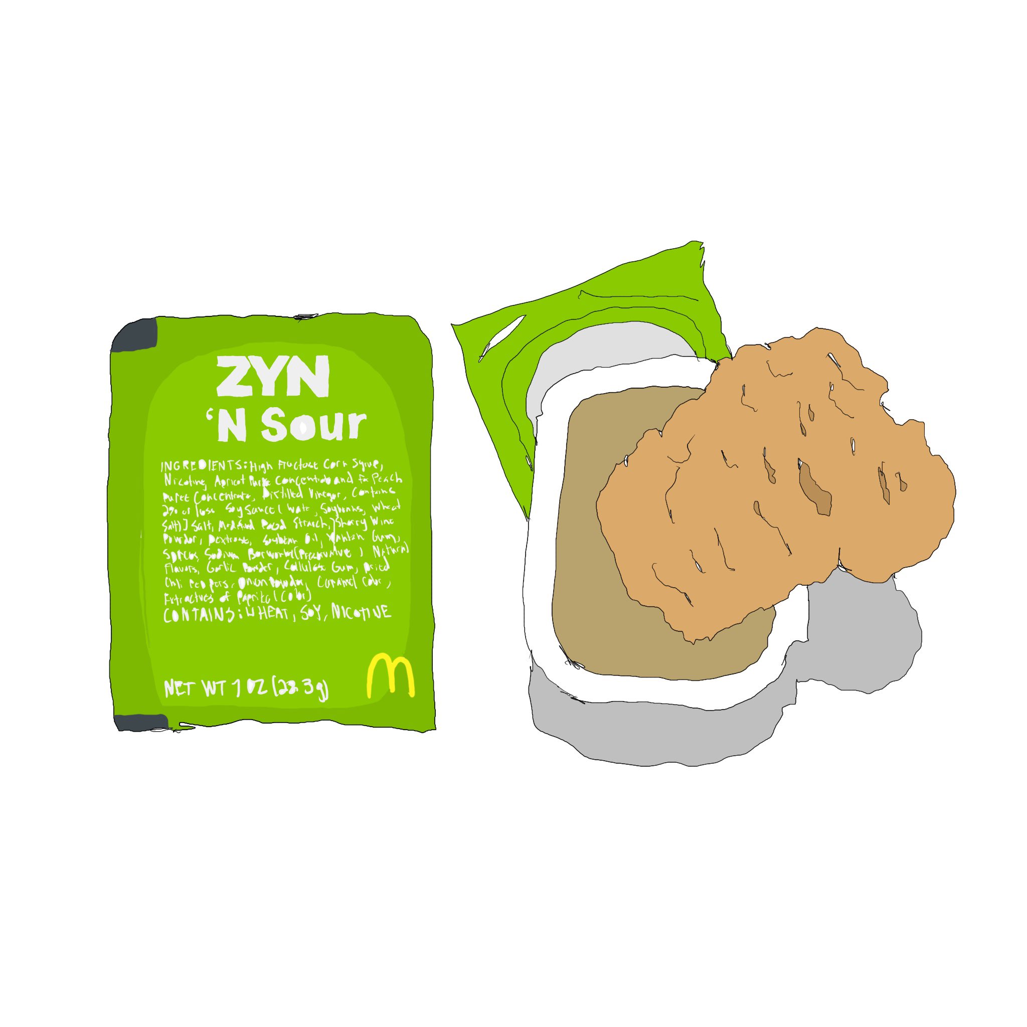 this sauce simply hit different in a happy meal growing up
