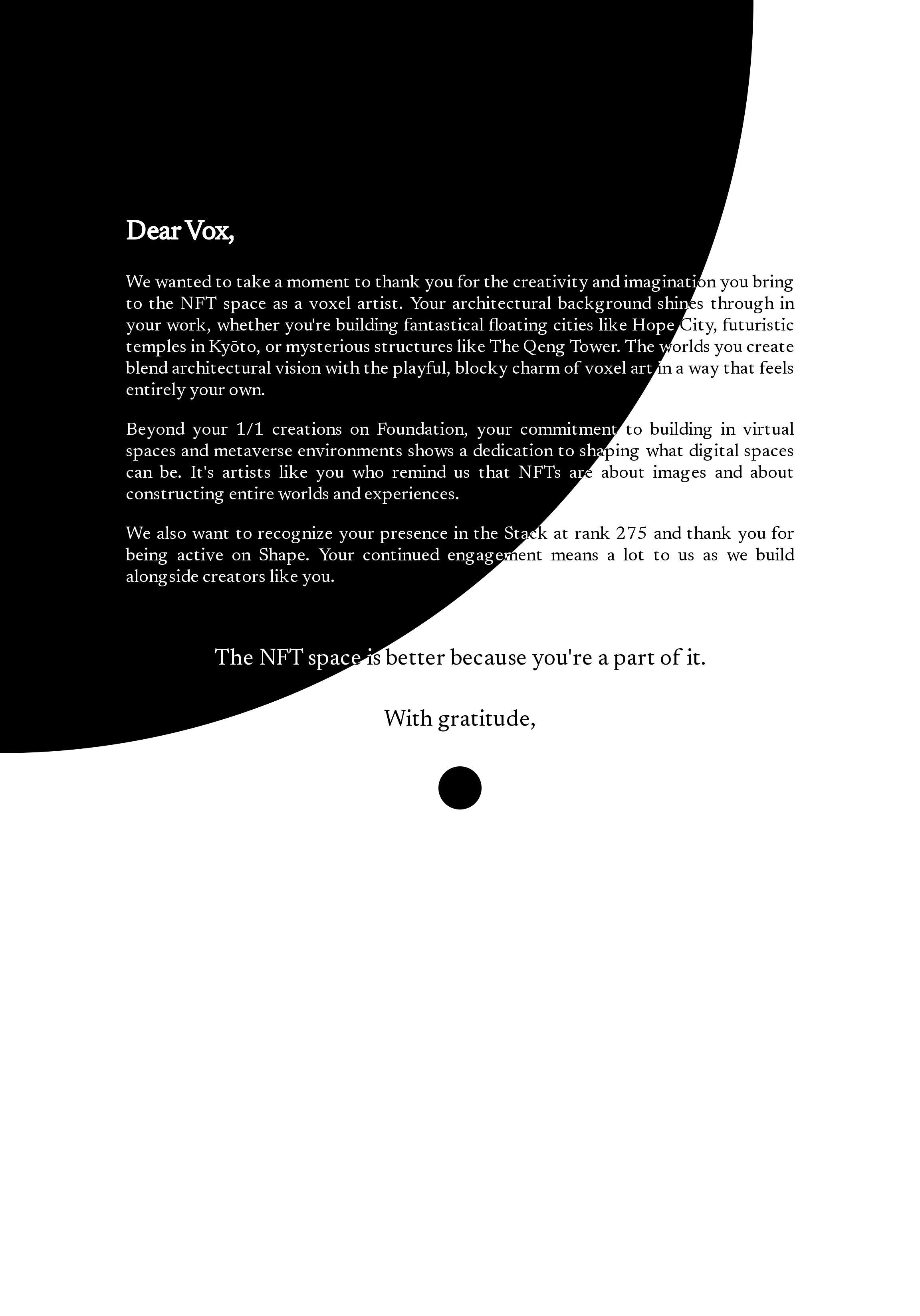 Dear Vox