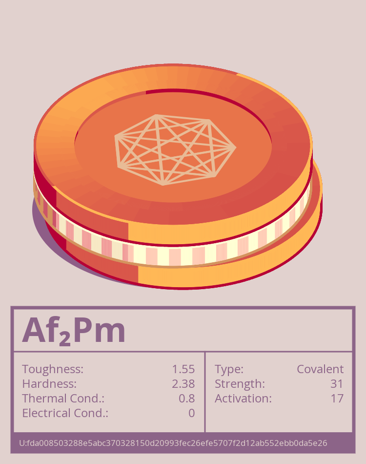 Af₂Pm molecule