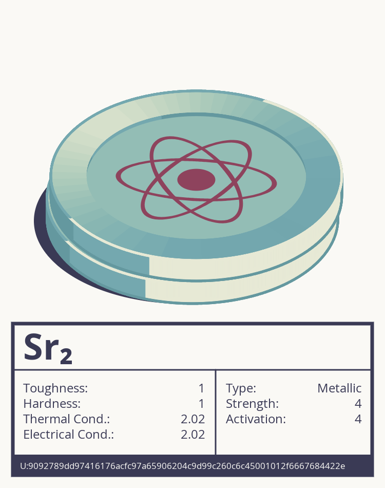 Sr₂ molecule