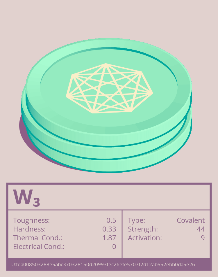 W₃ molecule