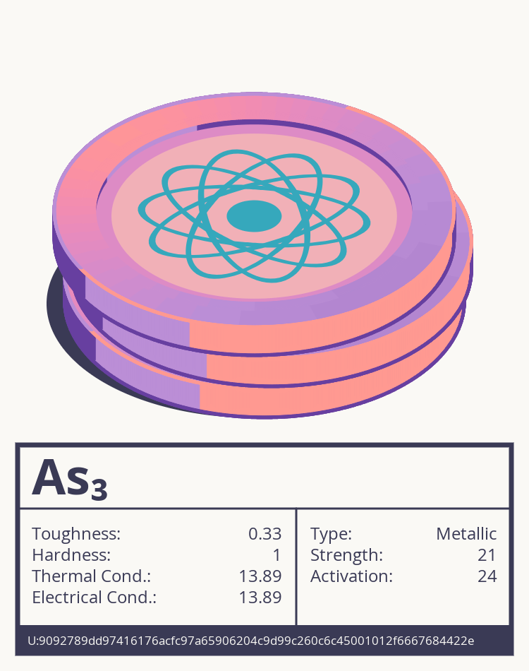 As₃ molecule