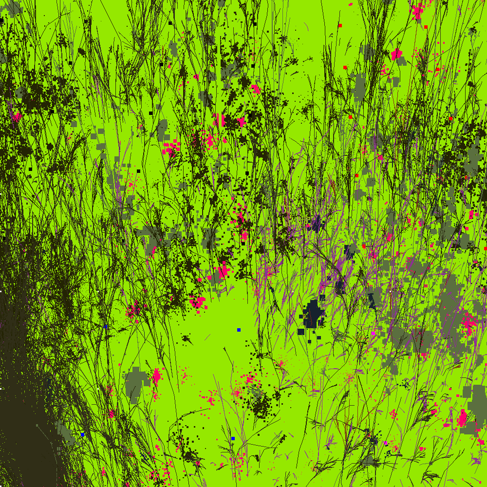 Infinite Garden: 21604 Flowers