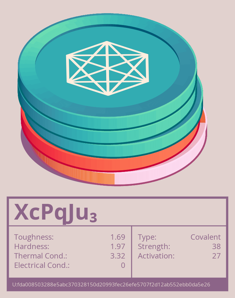 XcPqJu₃ molecule