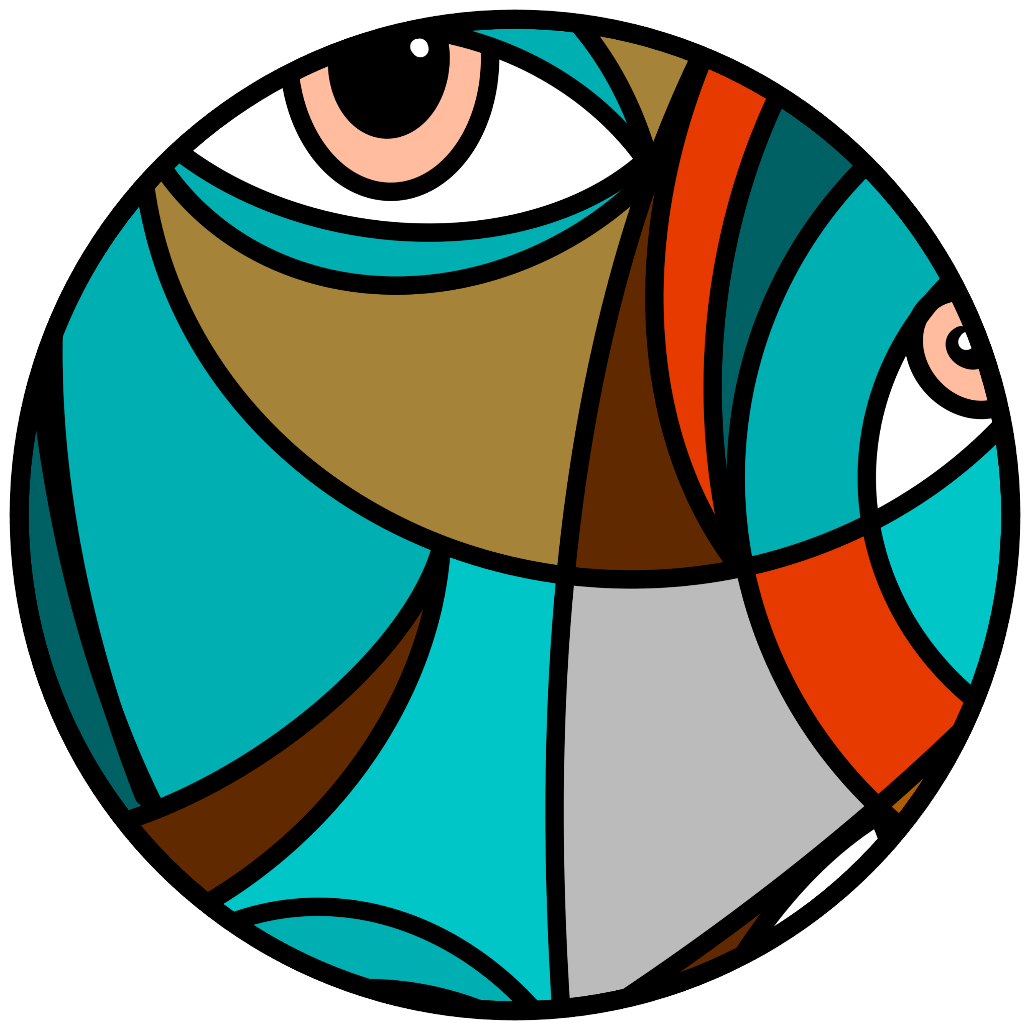 Cubist Circle 145