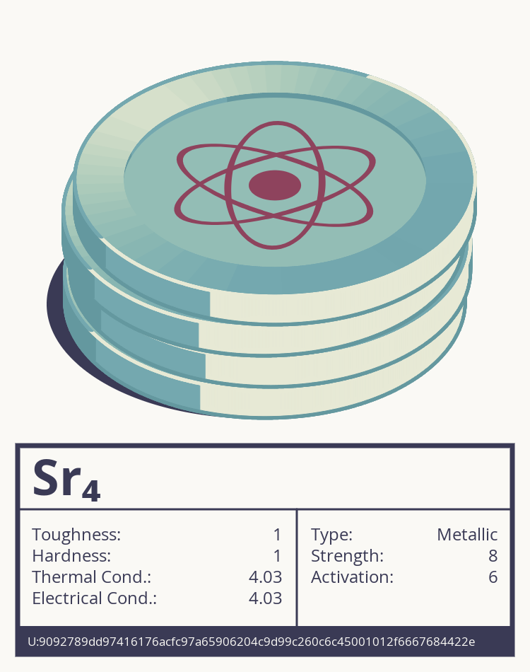 Sr₄ molecule