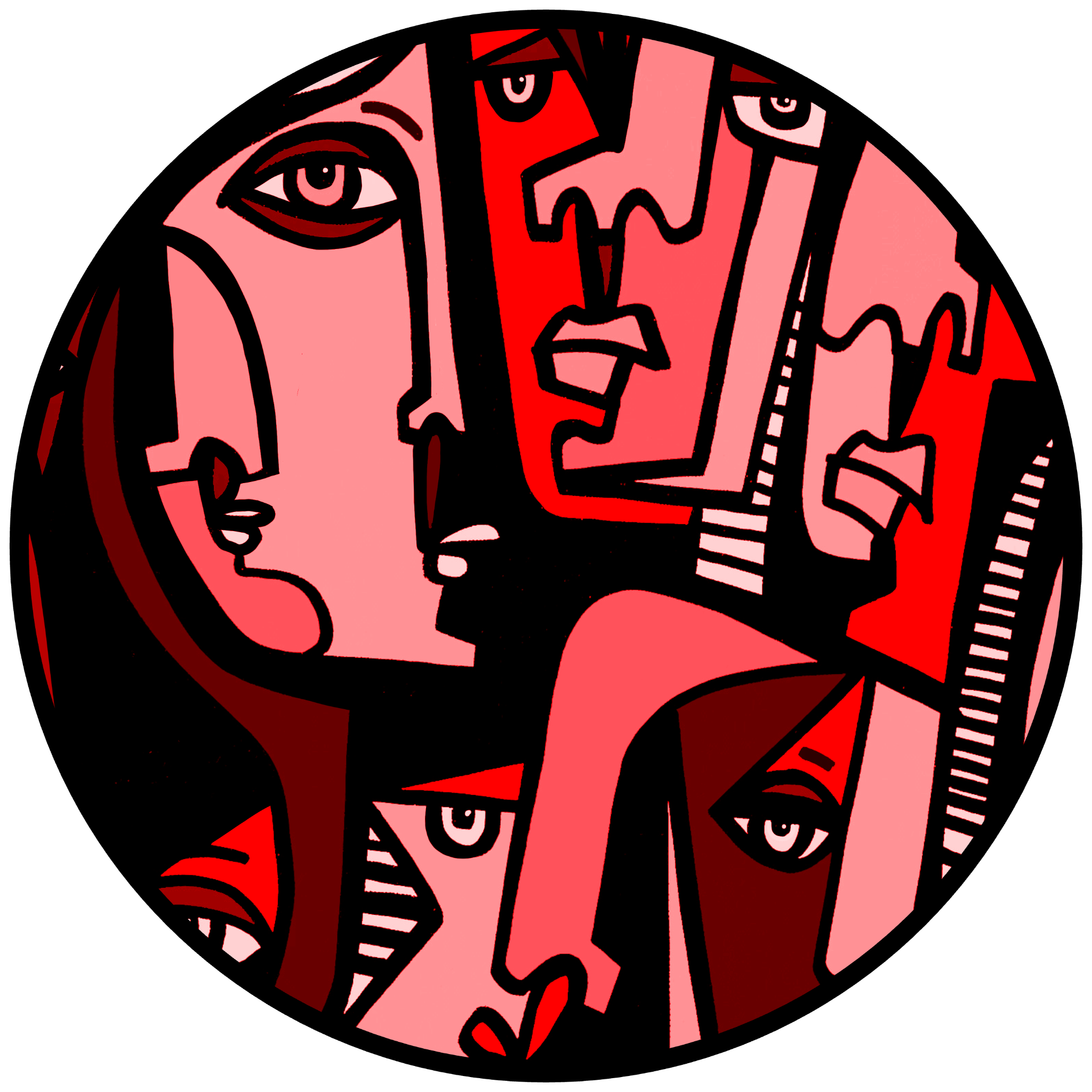 Cubist Circle 85