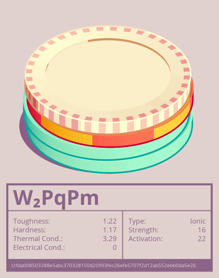 W₂PqPm molecule