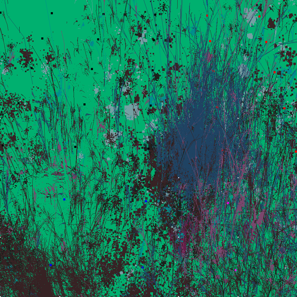 Infinite Garden: 32472 Flowers