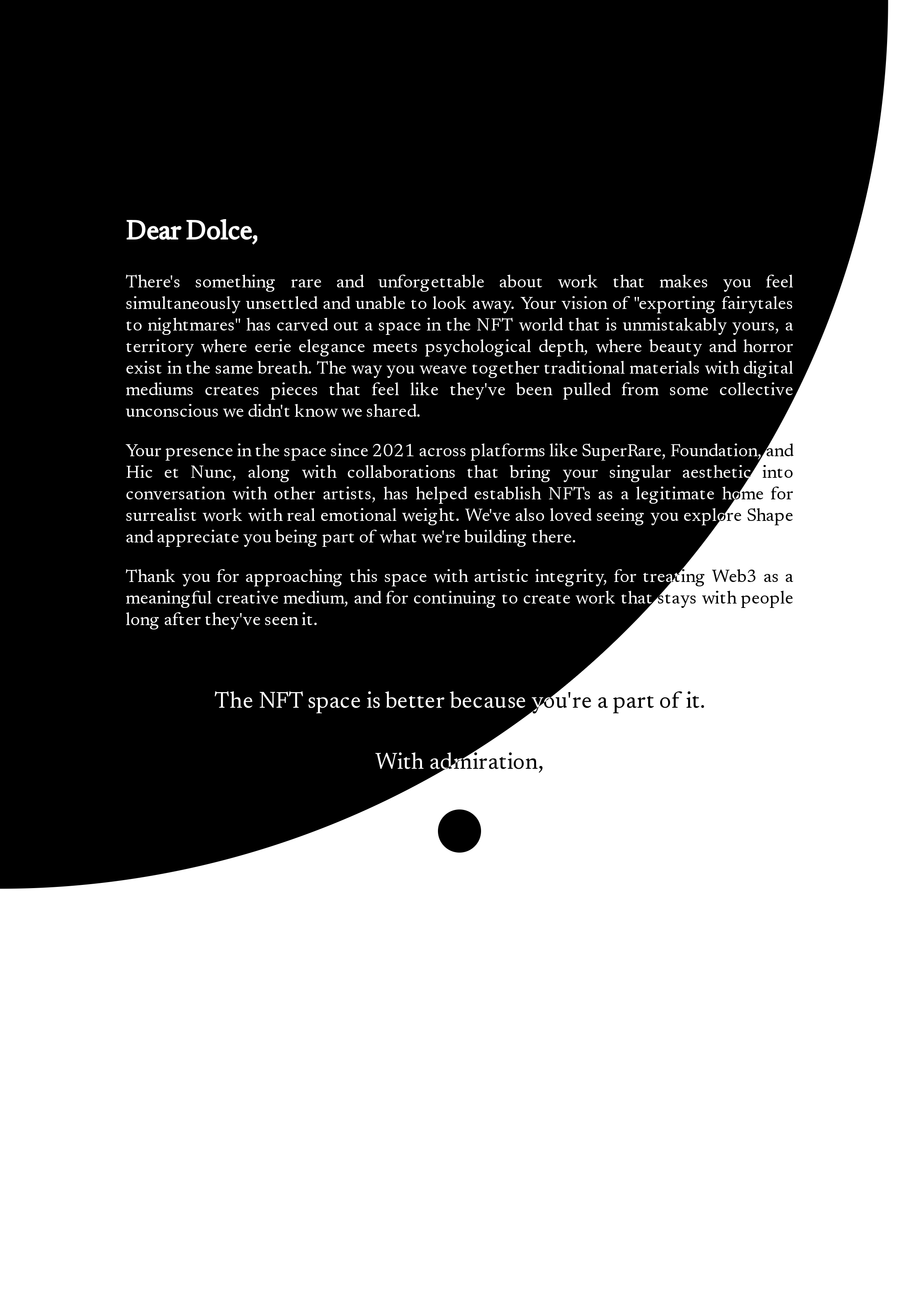 Dear Dolce