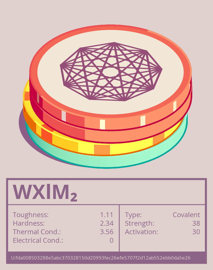 WXlM₂ molecule