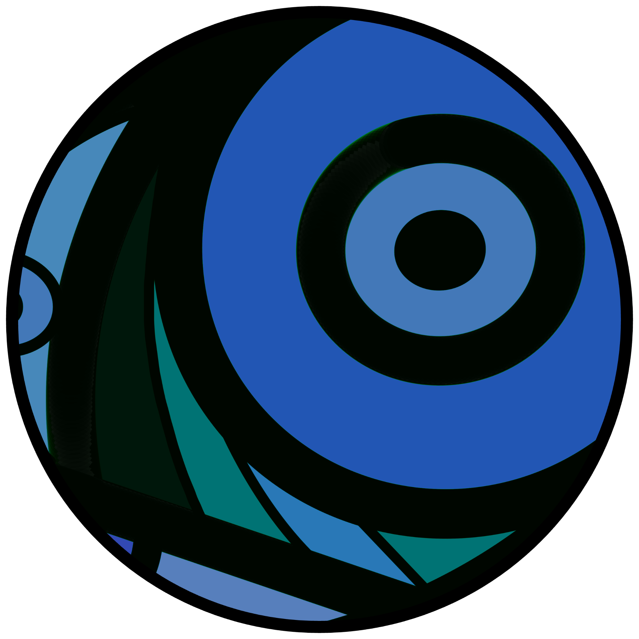 Cubist Circle 30