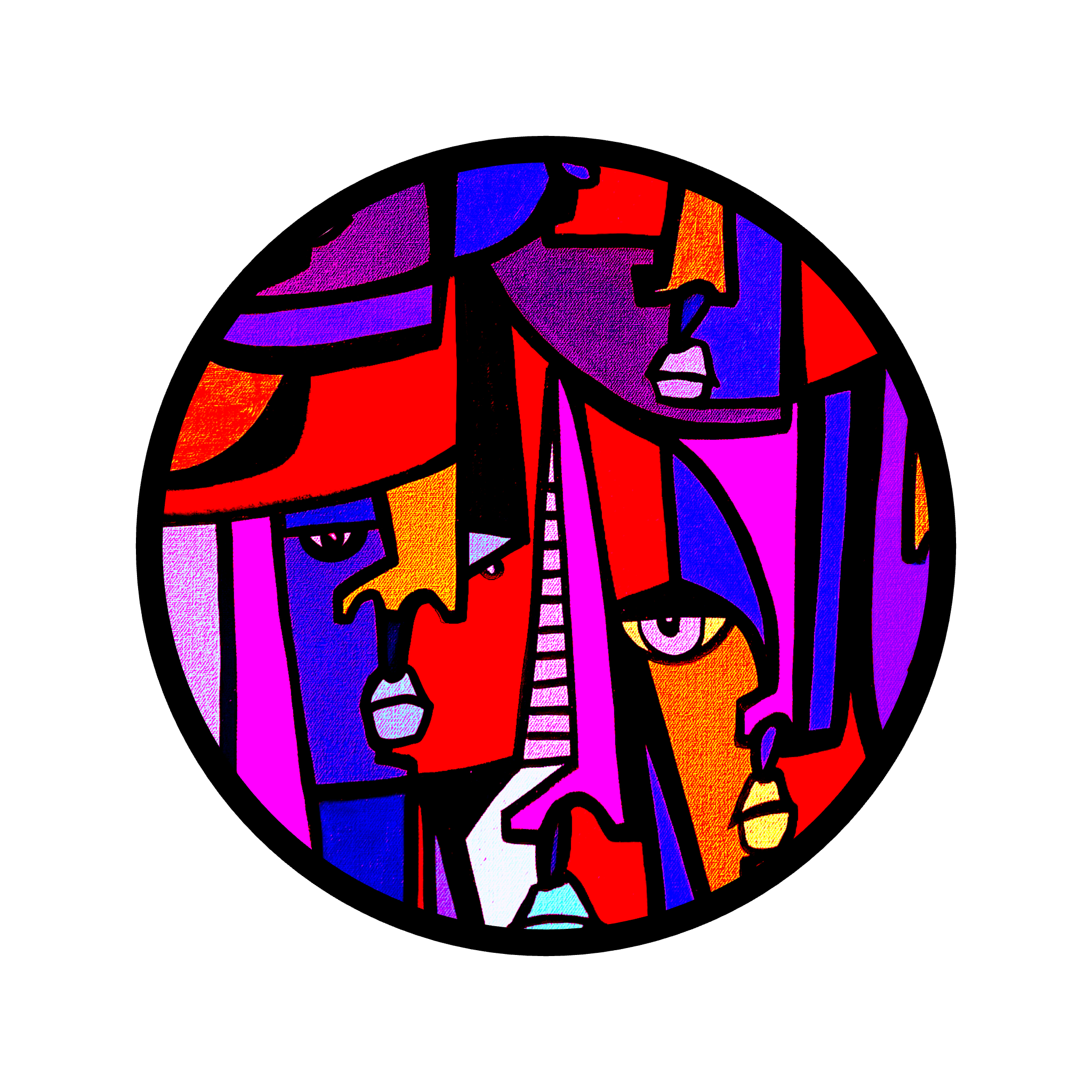 Cubist Circle 29