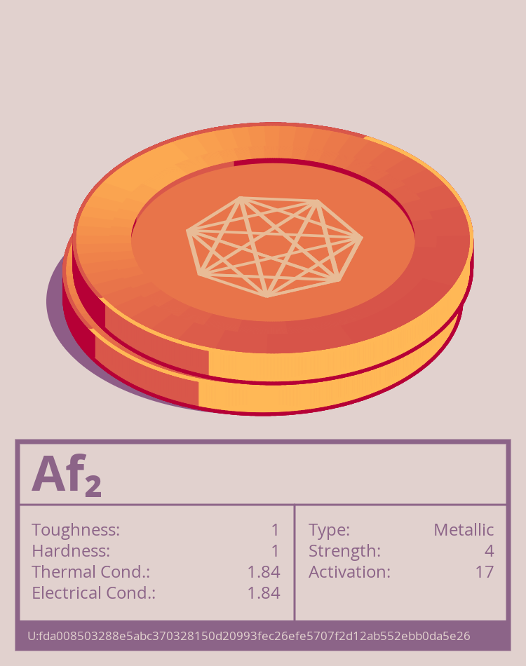 Af₂ molecule
