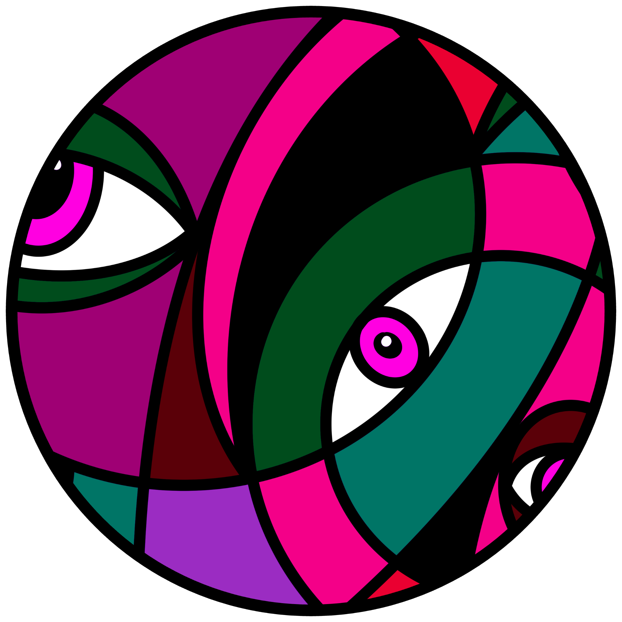 Cubist Circle 121