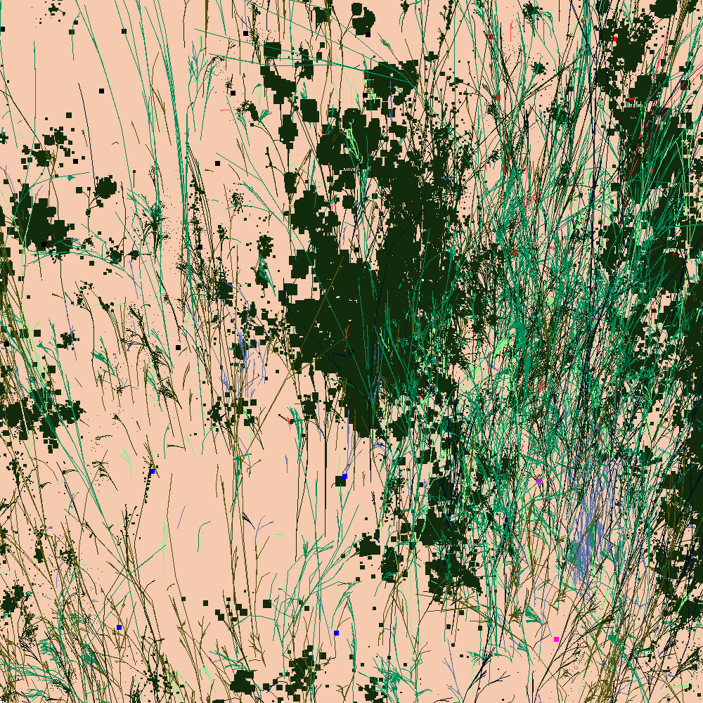 Infinite Garden: 14993 Flowers