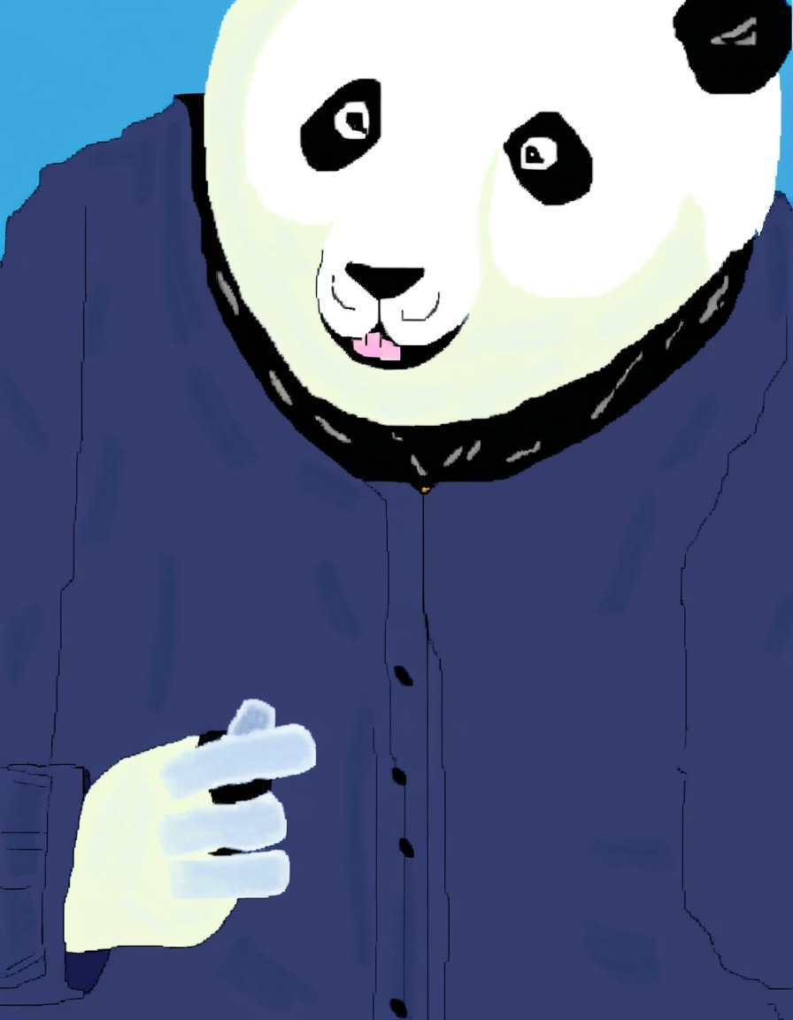 Po Bear, kung fu practicioner