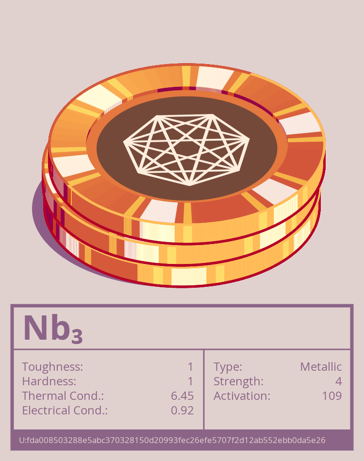 Nb₃ molecule