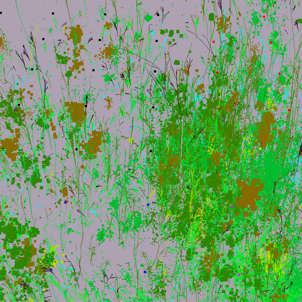 Infinite Garden: 32534 Flowers