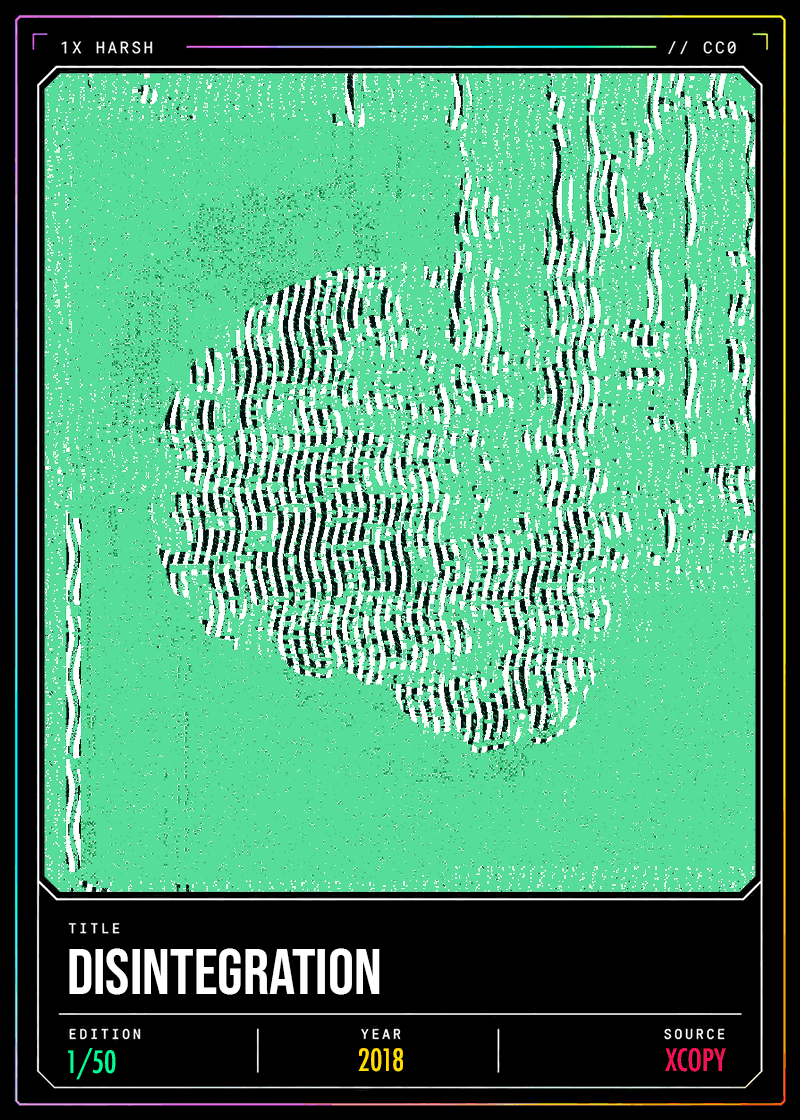 DISINTEGRATION
