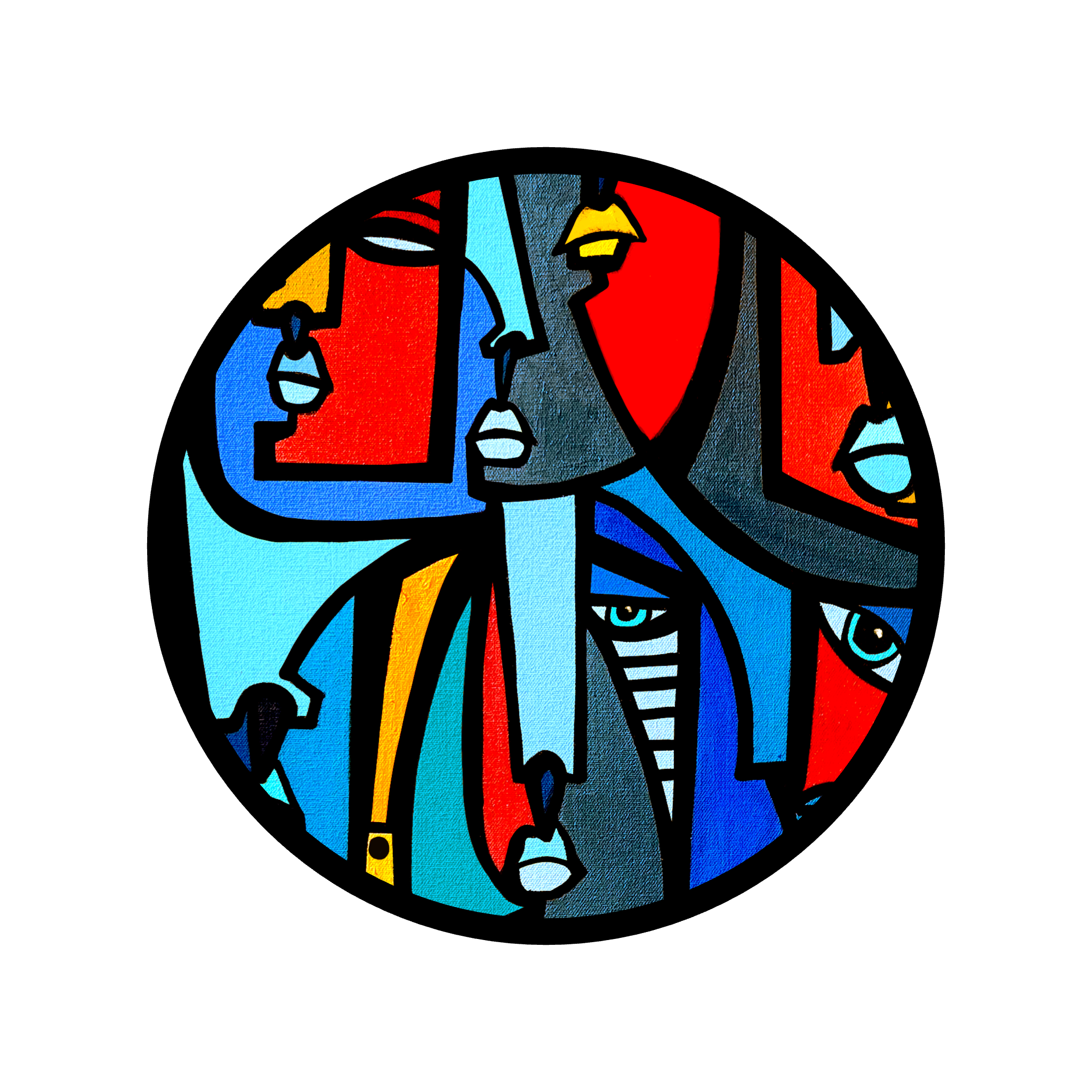 Cubist Circle 117