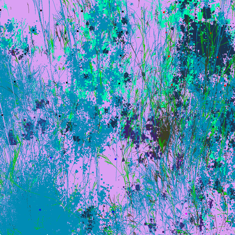 Infinite Garden: 39544 Flowers