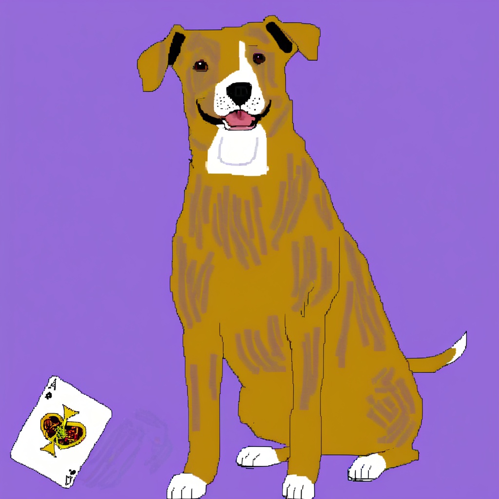 Ace Mutt, best bridge partner ever yes he is