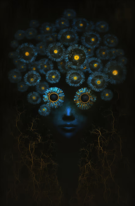 Eyes are flowers