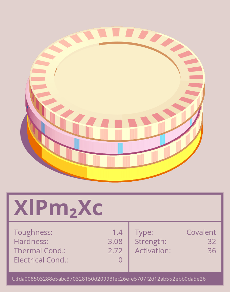 XlPm₂Xc molecule