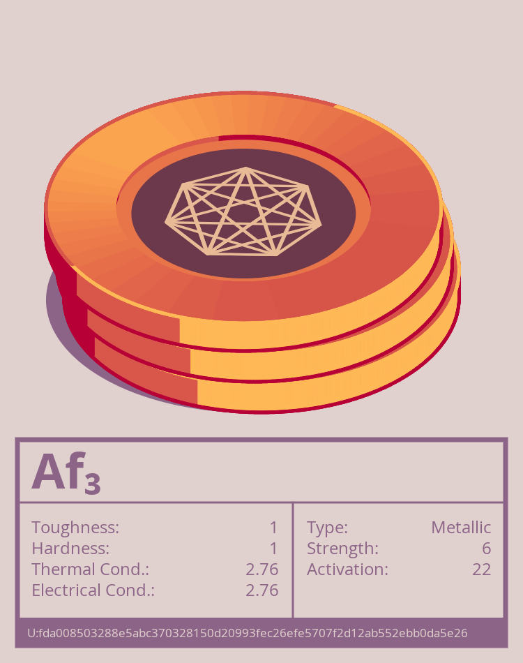 Af₃ molecule