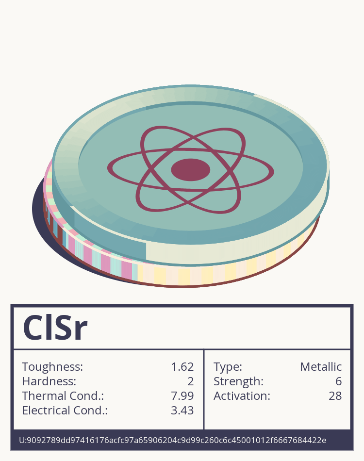 ClSr molecule