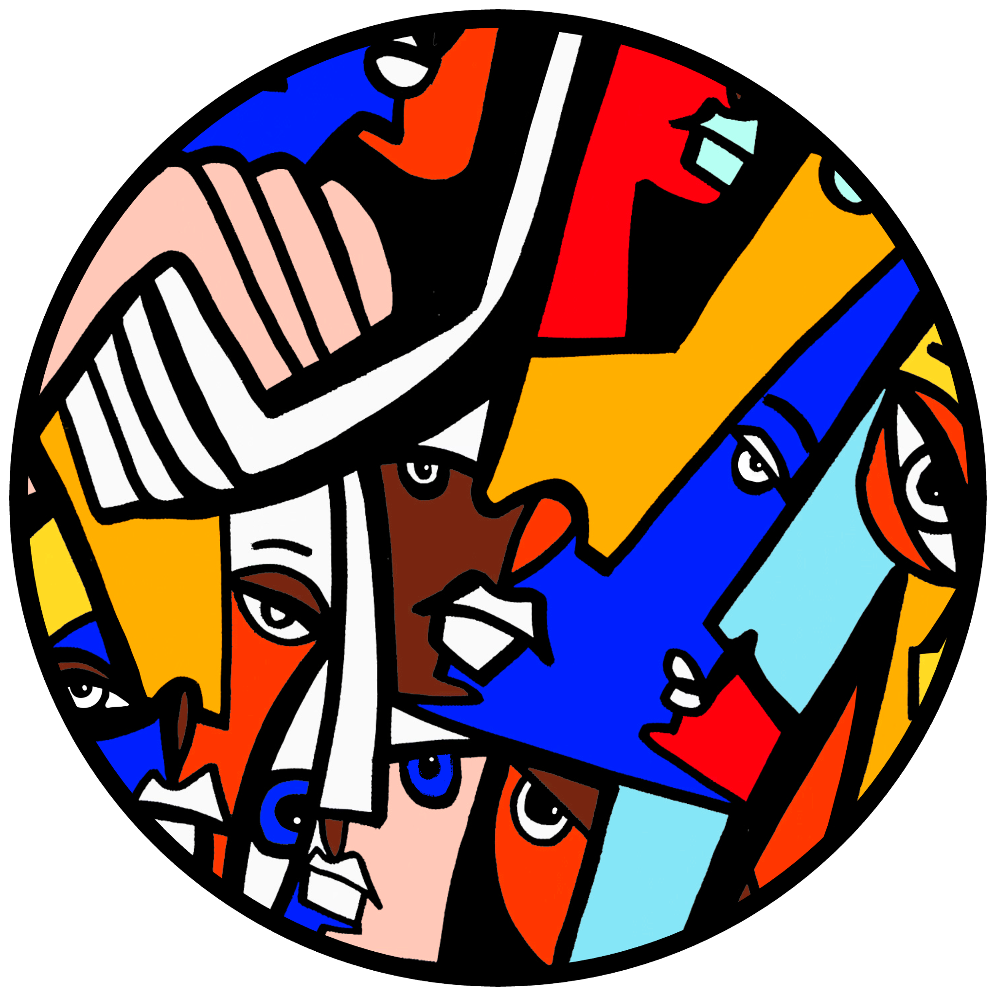 Cubist Circle 137