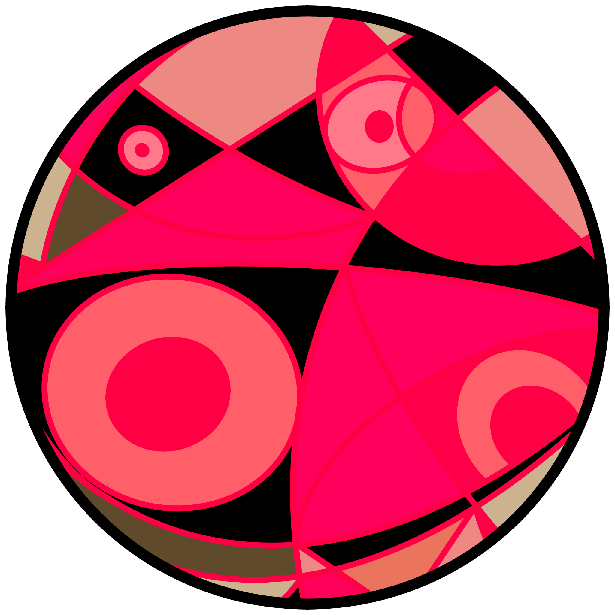 Cubist Circle 48