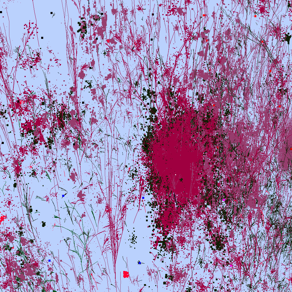 Infinite Garden: 32898 Flowers