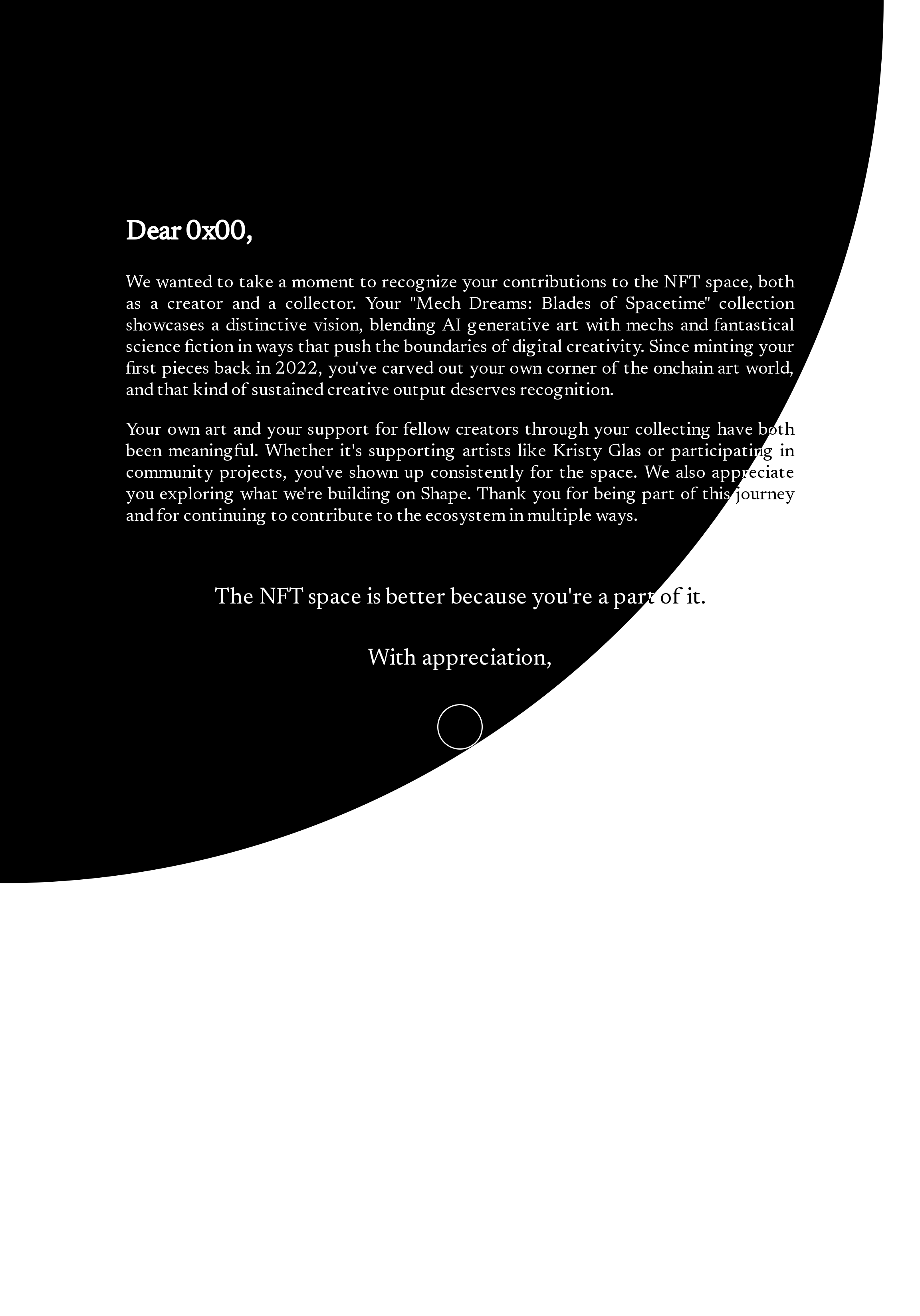 Dear 0x00