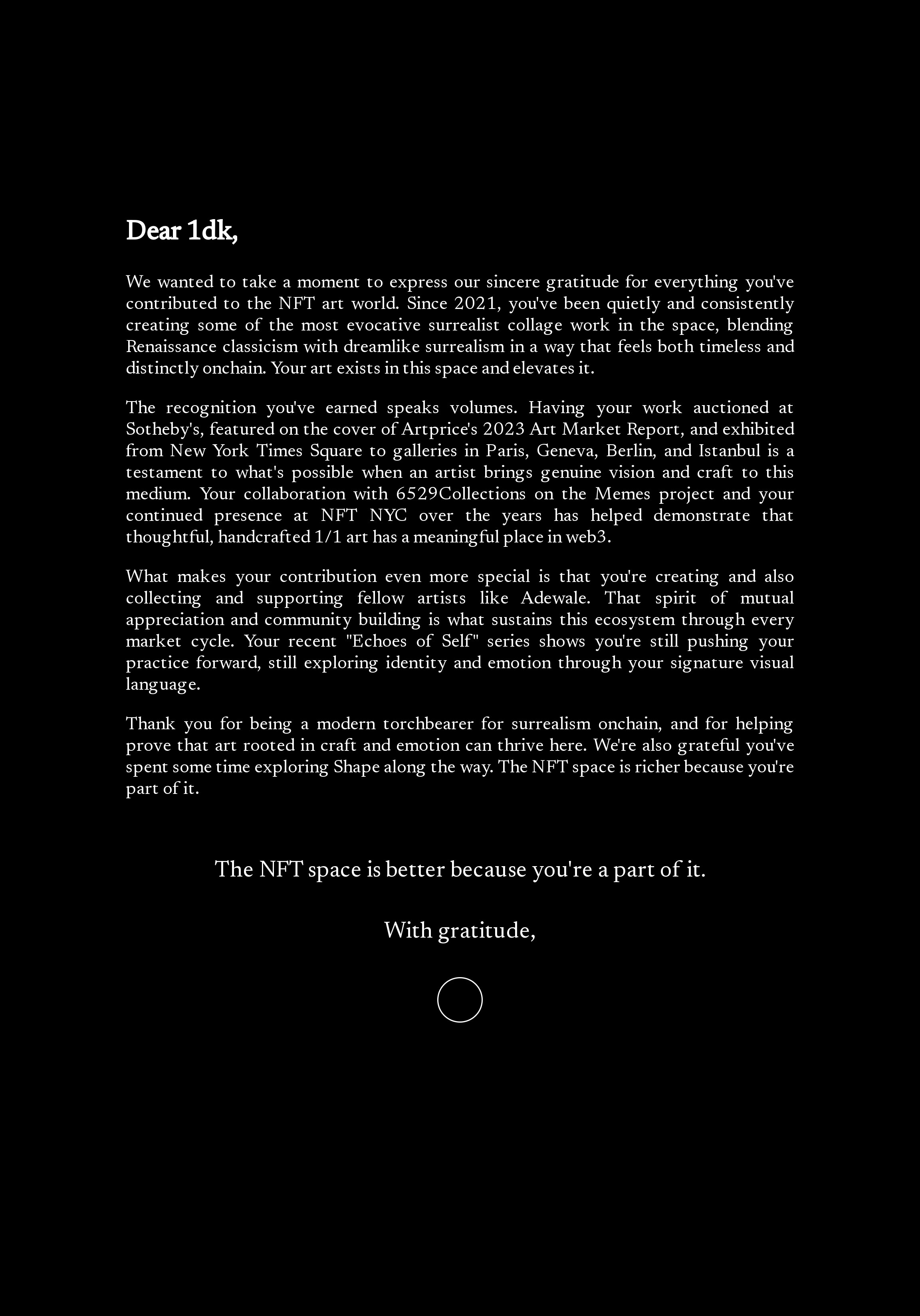 Dear 1dk