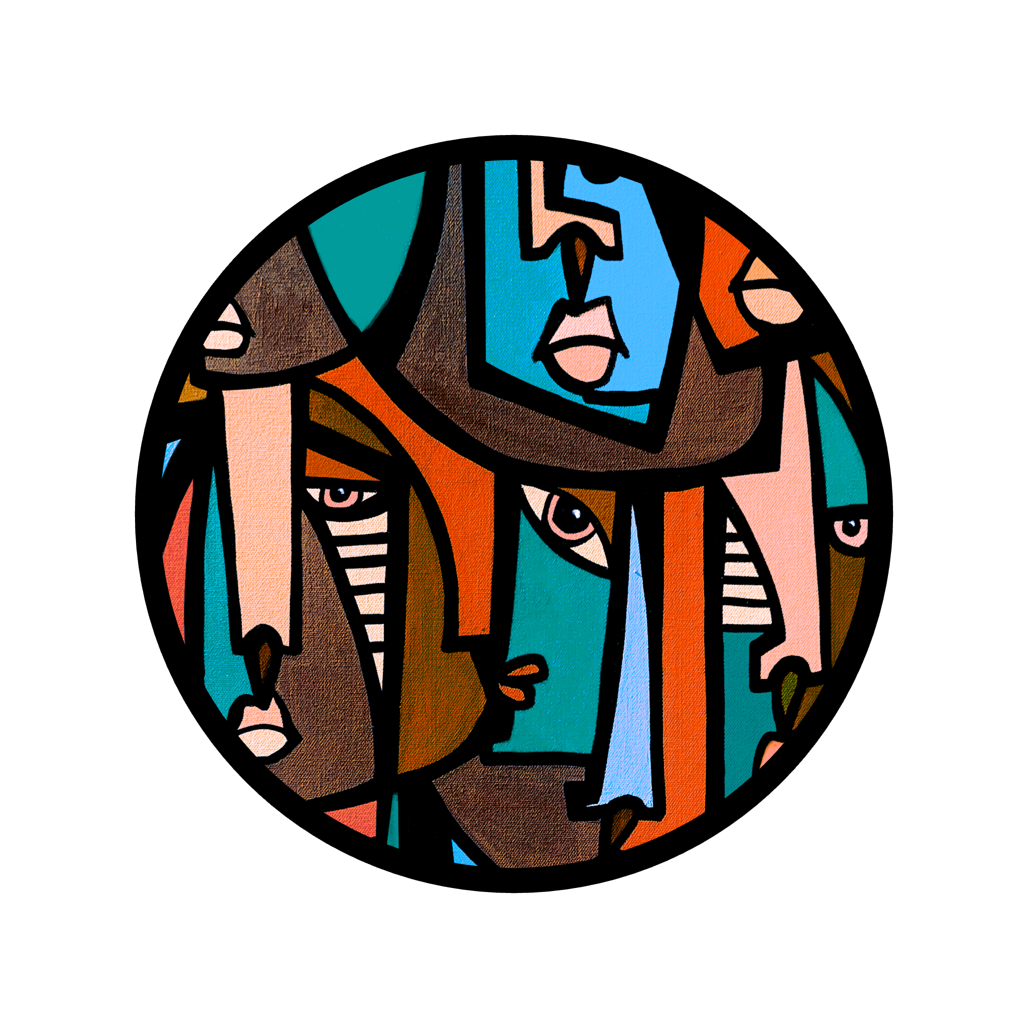Cubist Circle 87