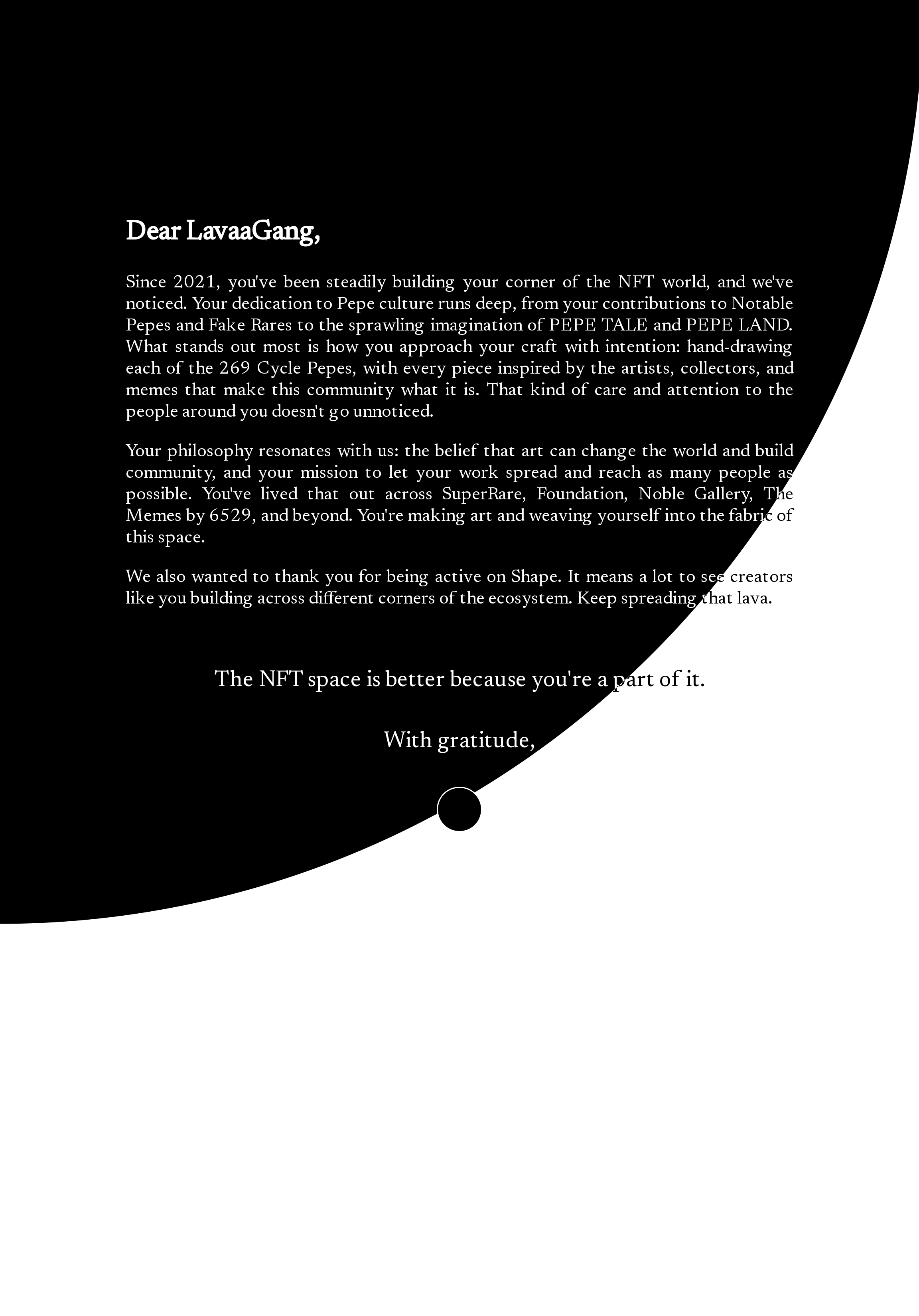 Dear LavaaGang