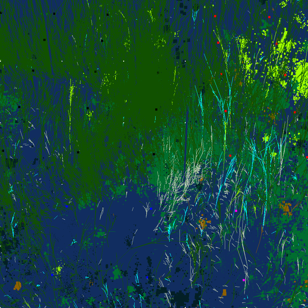 Infinite Garden: 28134 Flowers