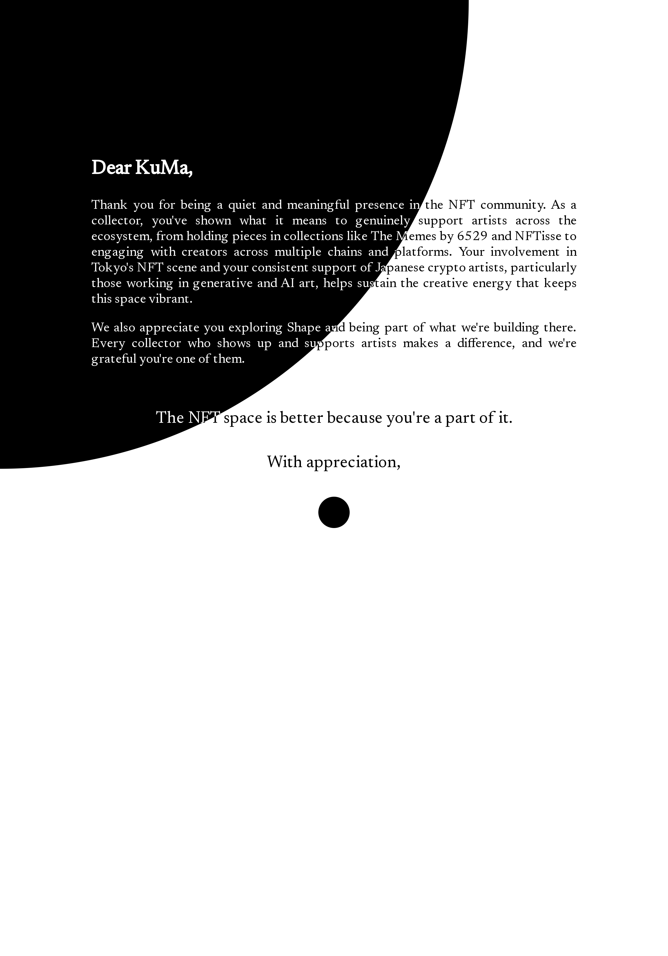 Dear KuMa