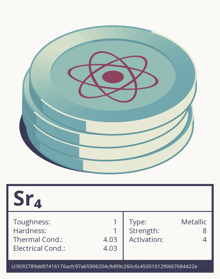 Sr₄ molecule